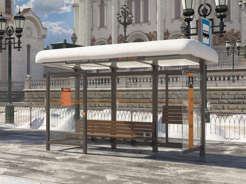 Ishonchli va mustahkam karkas antrasit-kulrang (RAL 7016) rangda bo‘yalgan. Buyurtmachining istagiga ko‘ra boshqa rangda bo‘yash ham mumkin.